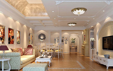 客廳裝配式吊頂安裝效果 客廳裝配式吊頂安裝效果