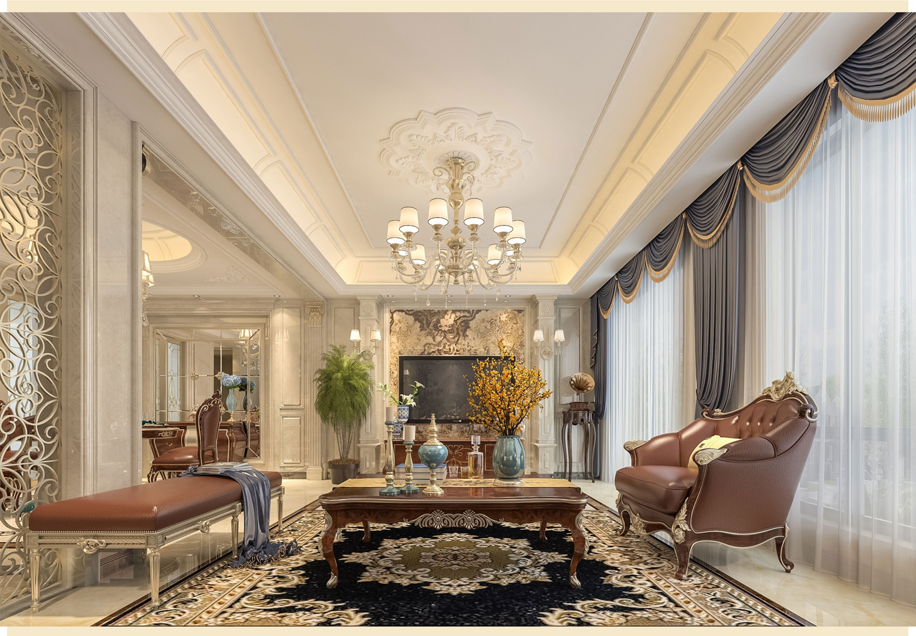 1561447887114301.jpg 龍騰石膏線裝飾效果圖1