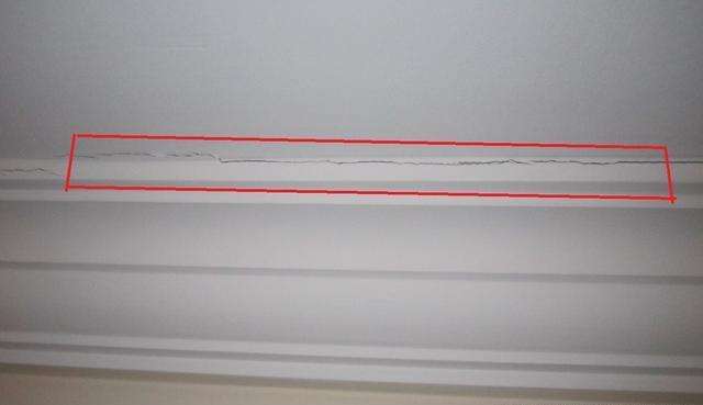 石膏線條的開裂 石膏線條的開裂